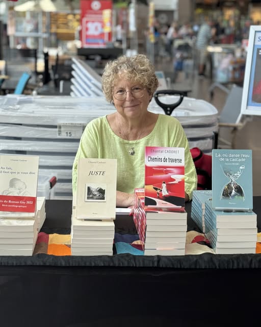 Chantal Cadoret en dédicace